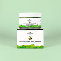 Biotin & Avocado Hair Masque With Shea, Coconut and Argan Oil To Hydrate and Restore | Vegan Hair Masque For Dry Damaged Hair With Natural Ingredients
