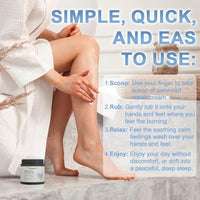 DEJIN Magnesium Cream – Joint, Muscle & Nerve Comfort | Magnesium Gel, Balm, Butter | Foot, Leg & Body Cream | Nerve, Neuropathy, Sciatica Support | Relaxing Knee Joint Cream | Lightweight, Non-Greasy