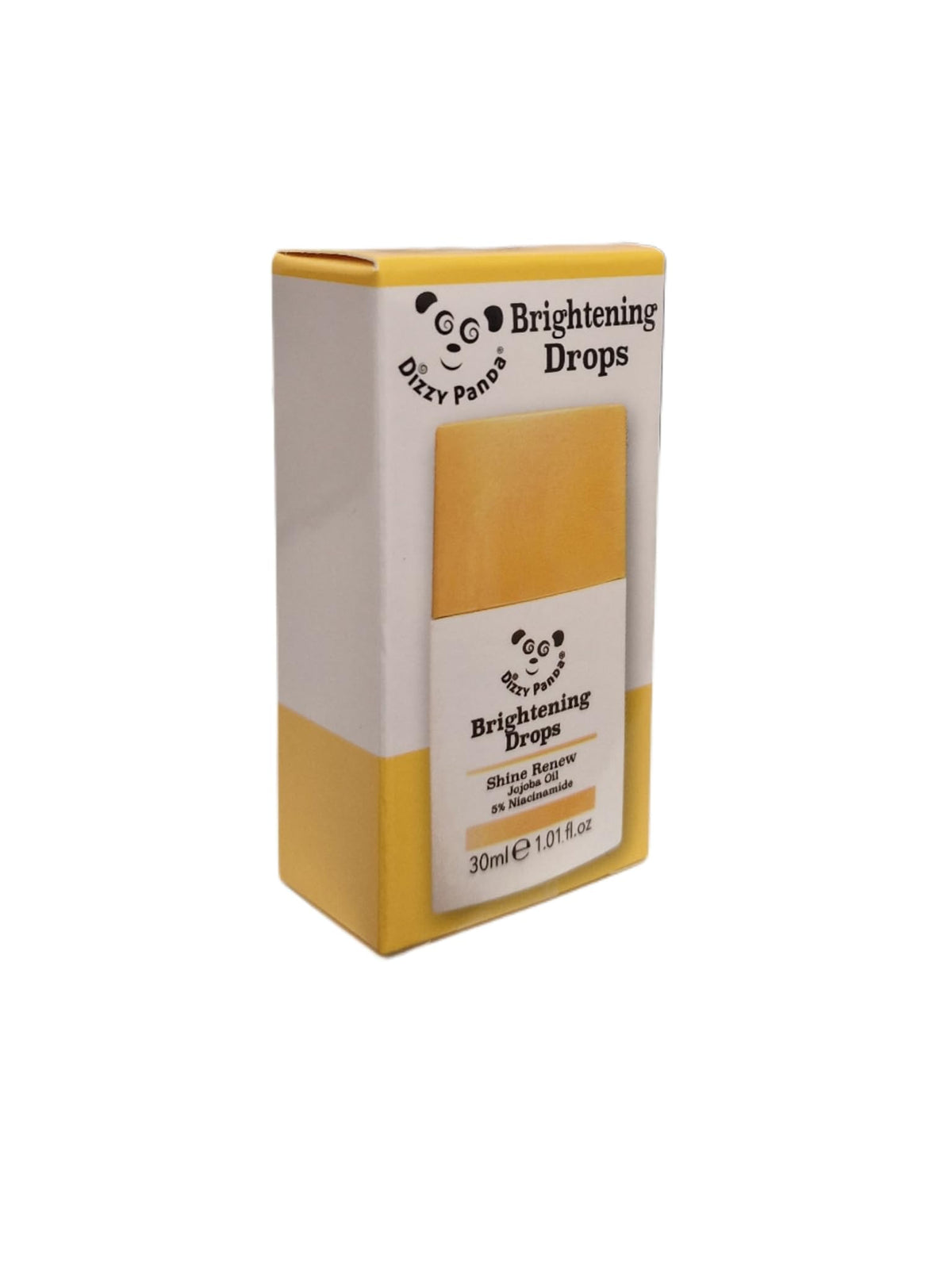 Dizzy Panda Brightening Drops Serum 30ml – Jojoba Oil & 5% Niacinamide – Hydrating, Lightweight Formula for All Skin Types