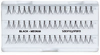 Salon System Individual Lashes Flare Black - Medium