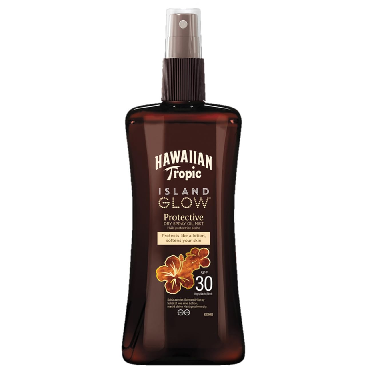 HAWAIIAN Tropic Island Glow Protective Dry Oil SPF 30, L, 1 X 200 M
