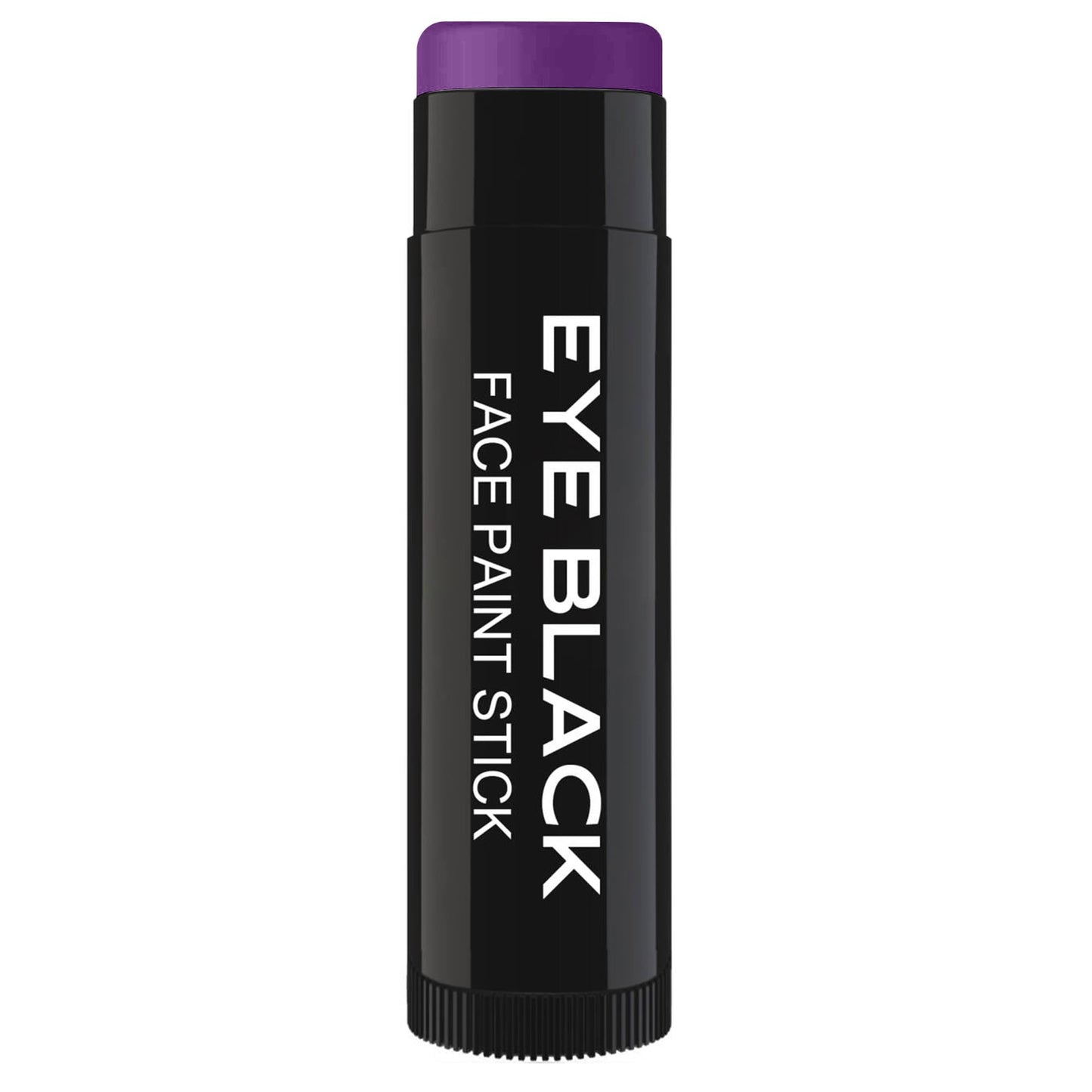 CCbeauty Black Face Paint Stick, Eye Black Football, Eye Black Stick for Baseball Softball, Sweatproof Face Body Paint Stick for Halloween Bash Makeup(Purple)