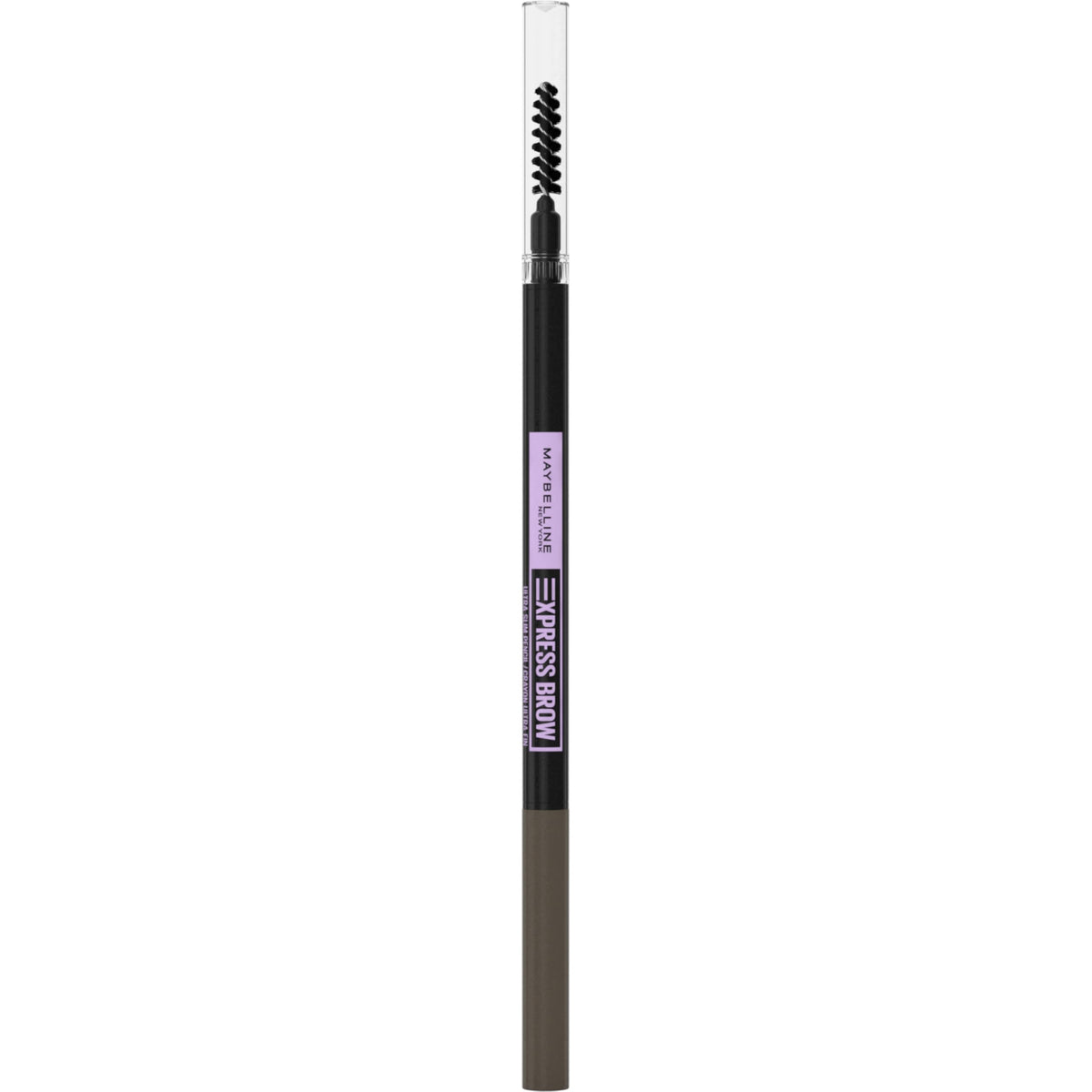 Maybelline Brow Ultra Slim Eyebrow Pencil: Natural-Looking Defined Brows, Ultra-Fine Tip & Built-in Spoolie Brush, Smooth-Glide & Break-Resistan Formula, 04 Medium Brown