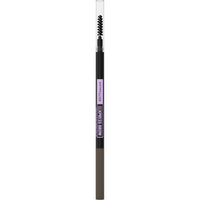 Maybelline Brow Ultra Slim Eyebrow Pencil: Natural-Looking Defined Brows, Ultra-Fine Tip & Built-in Spoolie Brush, Smooth-Glide & Break-Resistan Formula, 04 Medium Brown