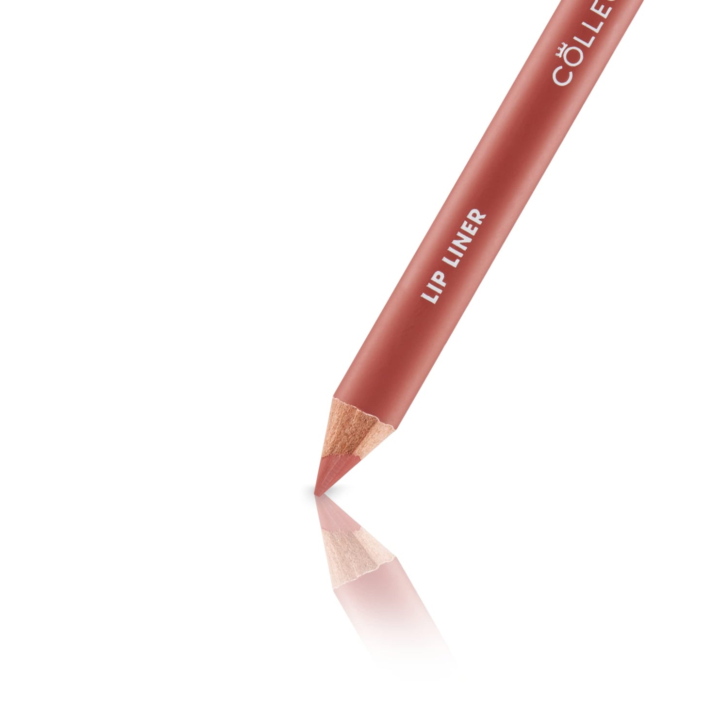 Collection Cosmetics Long-Lasting Lip Liner Pencil with Sharpener, Nude Blush