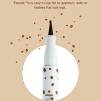Mornery Freckle Pen - Freckle Makeup Pen Waterproof Long-Lasting Soft Spot Pen For Natural Like-real/Sun-kissed Makeup(Dark Brown 04)
