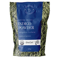 Clean Botanics 200g Organic Certified Indigo Powder 100% Pure Mendhi Hair Colour Triple Sifted Black Hair Dye