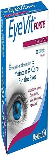 HealthAid Vegan EyeVit Forte Tablets - (Pack of 30 Tablets)