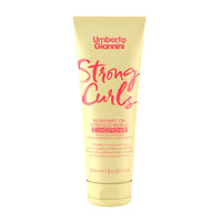Umberto Giannini Strong Curls Rosemary Oil Strengthening Conditioner for Curly, Coily, Wavy Hair - Includes Biotin + Peppermint - Sulphate Free + Vegan