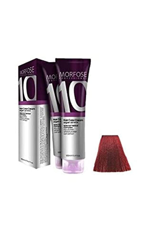 Morfose 10 Professional Hair Colour Cream 100 ml, Red