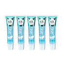 Nicka K NK lip gloss gel 15ml Vitamin E, Shiny, Nourishes, Lip gel (Mint, Pack Of 5)
