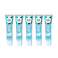 Nicka K NK lip gloss gel 15ml Vitamin E, Shiny, Nourishes, Lip gel (Mint, Pack Of 5)