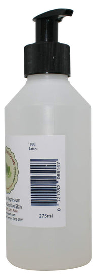 Qualified Naturopath - Professional Practitioner Products Magnesium Chloride Hexahydrate Oil Sensitive Skin 275ml with Pump - from The Zechstein Source