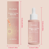 LOPHE 1PCS Tanning Drops, 2025 New Sunless Tanning Drops, No Sun Damage, Naturally Promote Melanin Production, Enhances Natural Skin Tone, Not Drinkable Suitable For All Skin Types