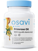 Osavi Primrose Oil with Vitamin A & E, 1800mg - 60 softgels