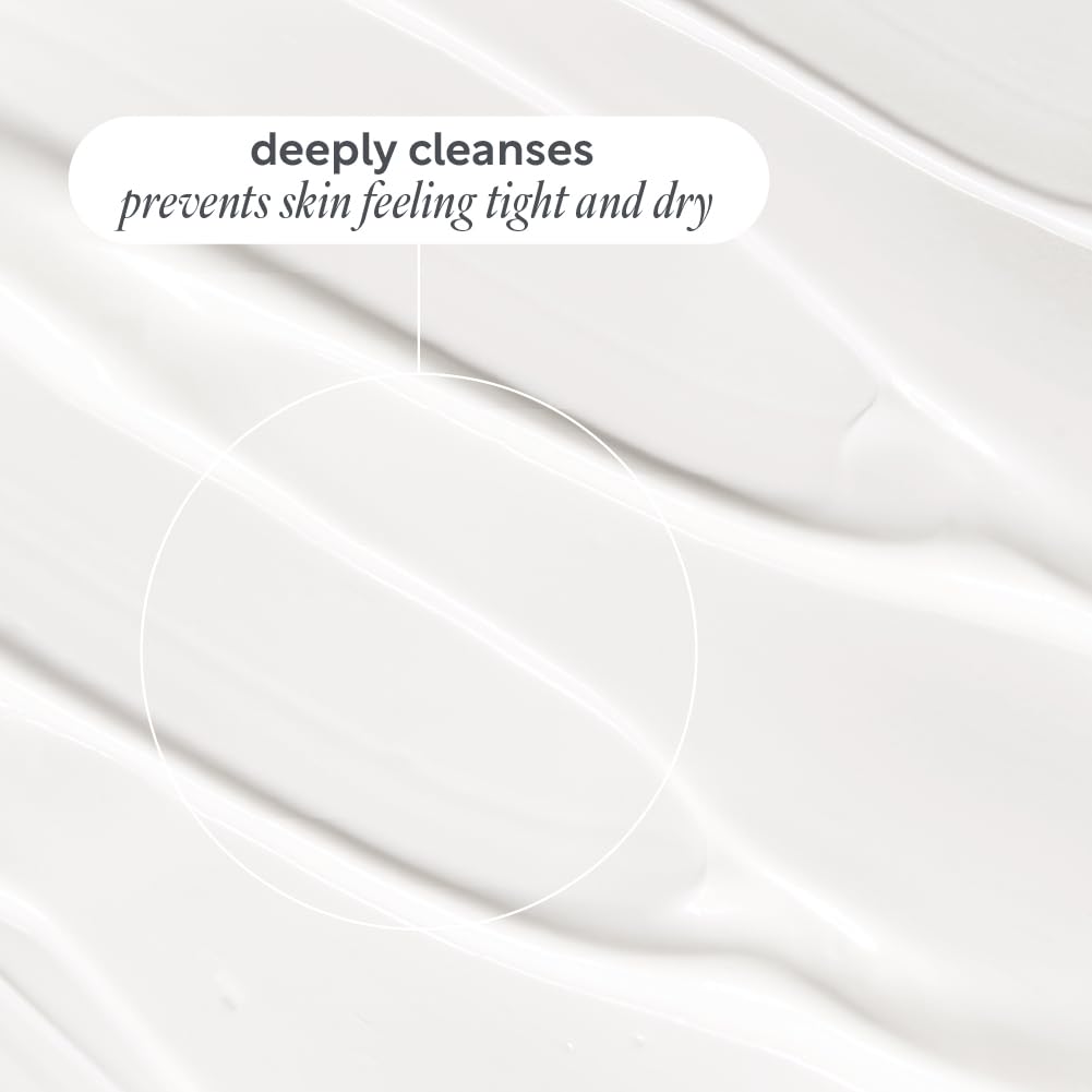 Lucy Bee Facial Cleanser, Certified Organic Soothing Makeup Remover & Cream Cleanser, Suitable For Sensitive Skin & Redness-Prone, Anti-Ageing, Vegan Cruelty Free & Palm Oil Free, 125ml