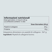 VITAL PROTEINS Vital Proteins Collagen Peptides Powder Supplement (Type I, III) - Collagene idrolizzato - Non-GMO - Senza latticini e glutine - 20g per porzione - Non aromatizzato 567g Canister