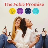 Fable and Mane Volumizing Shampoo for Fine Hair (250ml). Sulphate Free Hair Shampoo, Volume Shampoo for Fine Hair, Vegan & Cruelty-Free Volumising Hair Products - Genuine Fable & Mane Natural Shampoos