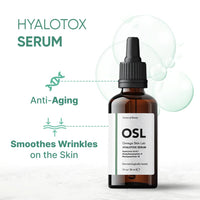 OMEGA SKIN LAB OSL Omega Skin Lab OSL Hyalotox Face Serum 30ML - Powerful Firming Serum, Hyaluronic Acid, Acetlyhexapeptide-8, and Pentapeptitide-18 for Youthful Skin