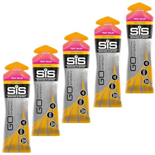 Contrast SIS Go Isotonic Energy Gel 60ml - Fruit Salad (Pack of 5)