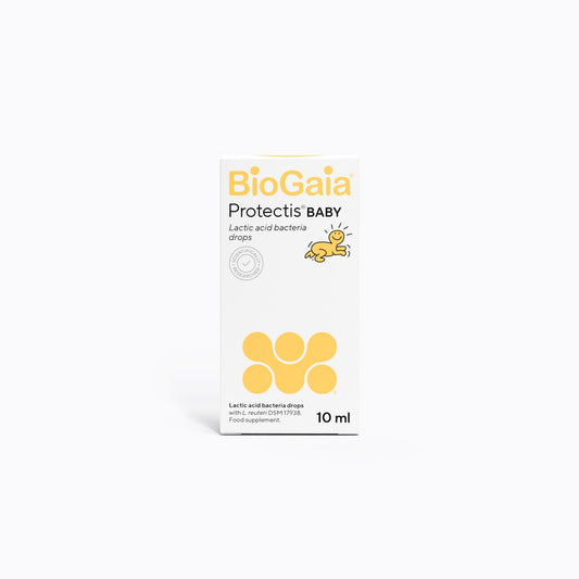 BioGaia Protectis Baby Drops, 100 Million Live Lactobacillus Reuteri, Dairy-Free Probiotic Supplement for Newborns, Babies and Infants for Digestive Support, Helps Relieve Tummy Gas and Discomfort