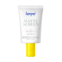 Supergoop! Mineral Mattescreen (SPF 30) - .68 fl oz - Mineral, Broad Spectrum Sunscreen - Smooths Skin’s Appearance, Minimizes the Look of Pores & Controls Shine