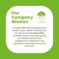 NuMe Supplements Lions Mane 2250mg Supplement | 60 Capsules (2 Months Supply) | GMP HACCP and UK Made | GMO-Free | 50% Polysaccharides Black Pepper for High Absorption Mental Performance Immune System