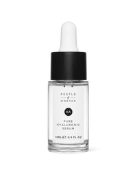 Pestle & Mortar 2% Pure Hyaluronic Acid Serum for face with Vitamin B5, Super-hydrating, Anti ageing, instantly plumps-up the skin, Reduces fine lines and wrinkles, Vegan & Cruelty-Free 15ml
