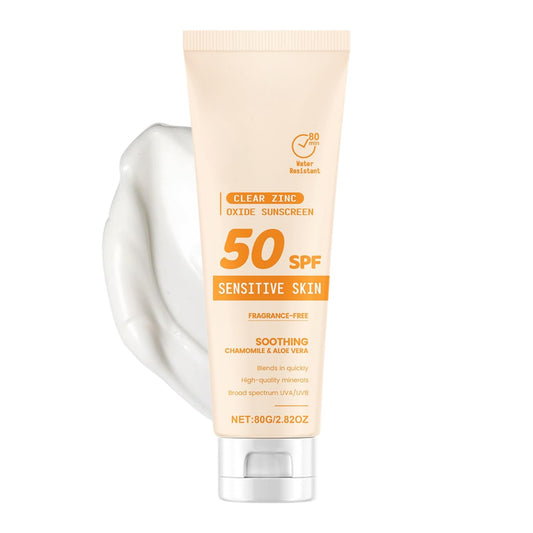 Baby Sun Cream SPF 50 | Kids Sunscreen for Sensitive Skin | Fragrance Free, Waterproof & Sweat-Proof | Mineral Sunscreen with Zinc Oxide & Aloe Vera | Holiday & Travel Essentials for Children