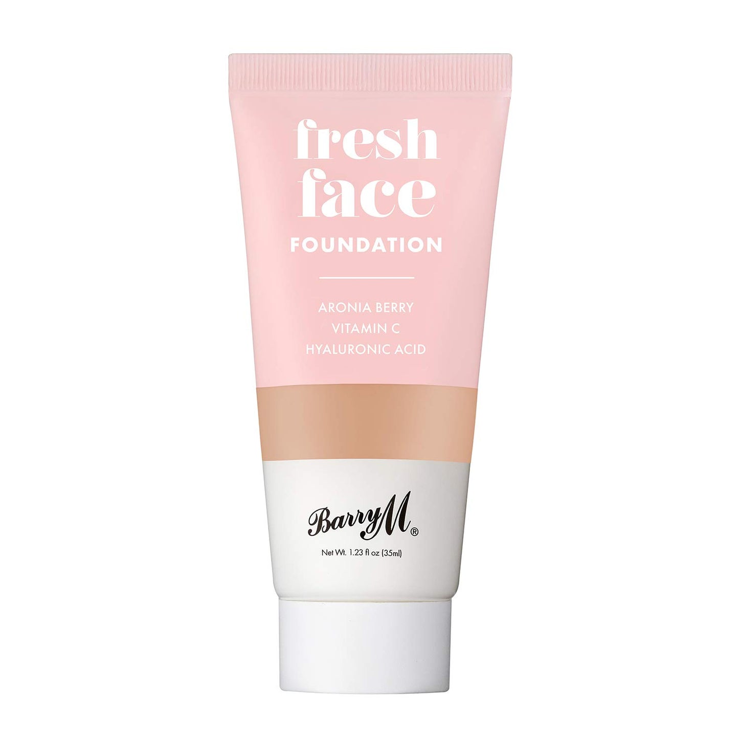 Barry M Cosmetics Fresh Face Lightweight Liquid Foundation Infused With Hyaluronic Acid And Vitamin C, Shade 9