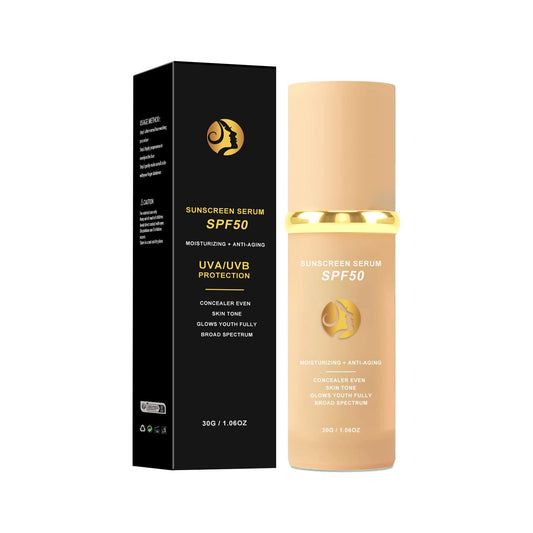 Cureluxe Colour Changing Foundation - 4 in 1 SPF50 Sunscreen Serum 30g