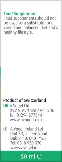A.Vogel Avena Sativa Oat Drops | Food Supplement | Organically Grown Fresh Avena Sativa | Suitable for Vegans | 50ml