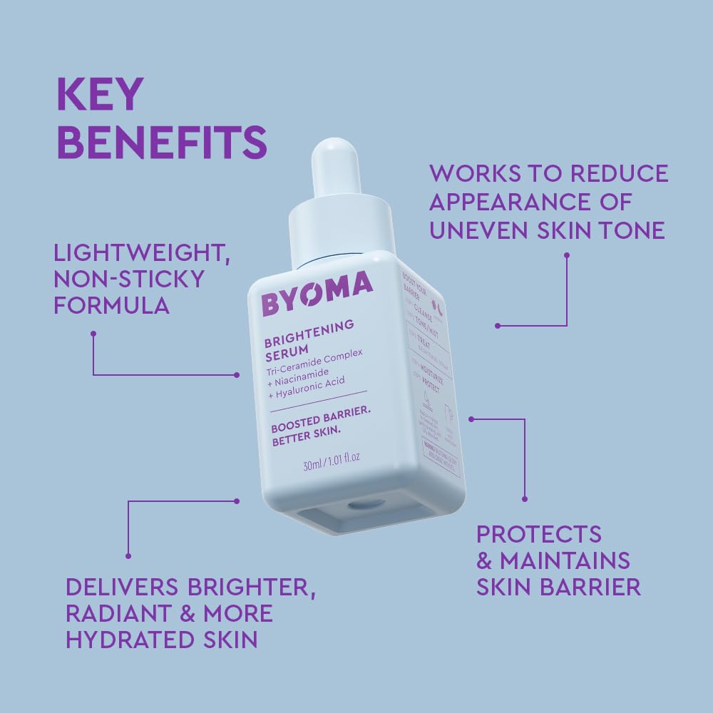 BYOMA Brightening Serum, Barrier Repair (30ml)