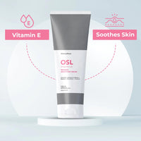 OSL Omega Skin Lab OSL Redness Smoother Cream 75ML - Skin Care Solution with Vitamin E, Shea Butter, Bisabolol, Helichrysum Italicum, Ceramide - Tinted Moisturiser and Colour Correcting Formula