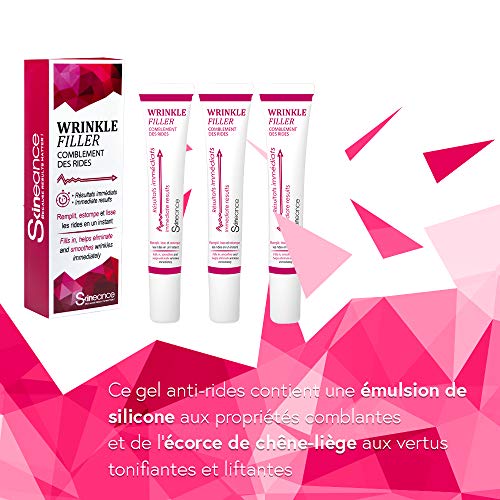 SKINEANCE - WRINKLE FILLER WRINKLE FILLER - Smoothes, fills and smoothes fine lines and wrinkles - Precise, instant and long-lasting results - Proven effectiveness - set of 3 tubes of 15 ml