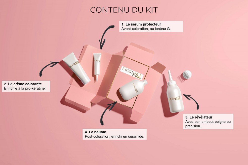 L’Oréal Paris L'Oréal Paris Excellence Cream Permanent Hair Colour - Shade: Copper Mahogany (6.54)