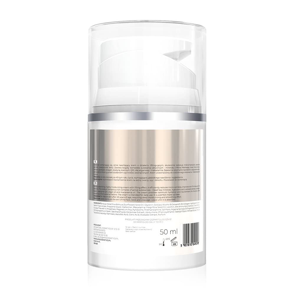 Apis Inspiration 40+ Moisturising and Lifting Cream with Dead Sea Minerals 50ml