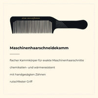 Hercules Sägemann Hercules sagemann Clipper Cutting Comb, Length-24 cm black