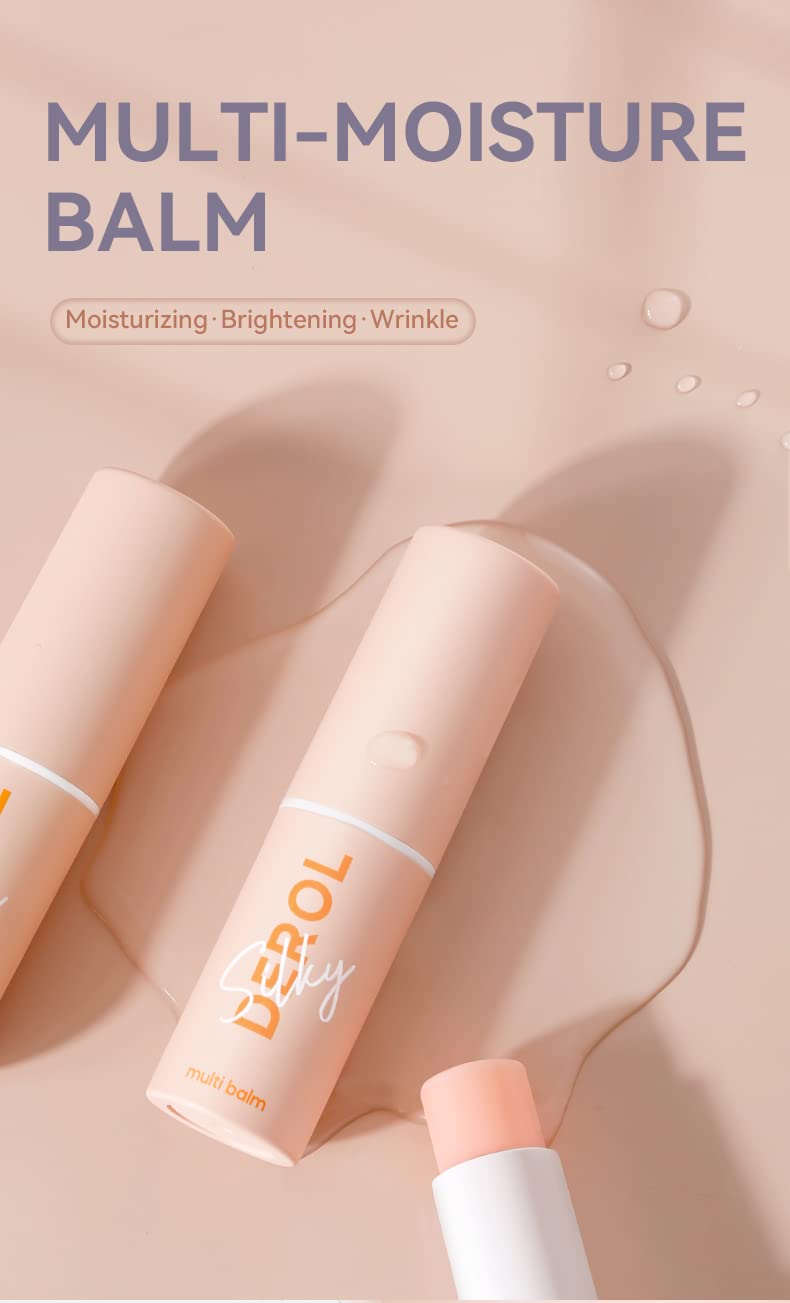 gcdat Collagen Multi Balm Stick Wrinkle Bounce Anti-wrinkle Moisturizing Multi Balm Hydrating Face Glow Moisturizer Face Eye Lip Neck Hair Skin Care, 7 g (Pack of 1)