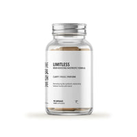 THE REAL HEALTH STORE TRHS Limitless - Brain Boosting Nootropic Formula - 90 Capsules | Enhance Focus, Memory, Clarity & Mental Performance | Supports Brain Health, Mood, Sleep