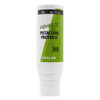 EATALIAN by AMZ BETTER Topping with Protein Pistachio Flavour, Sweet Protein Cream, in a 300 gr Squeezer, Made in Italy, Ideal Pistachio Sauce to garnish Ice Cream, Sweets and Dessert