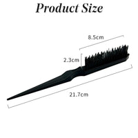 Generic Hair Brush for Women and Men - Perfect for Styling, Creating Volume, and as a Slick-Back Hairbrush, Black，smoothing brush，teasing brush，teasing comb