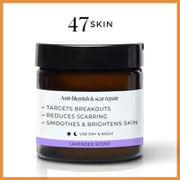 47 Skin Anti-blemish & scar repair Silver Mask enriched with Silver Chitoderm for All Skin Types, Clear Skin Mask, 60ml
