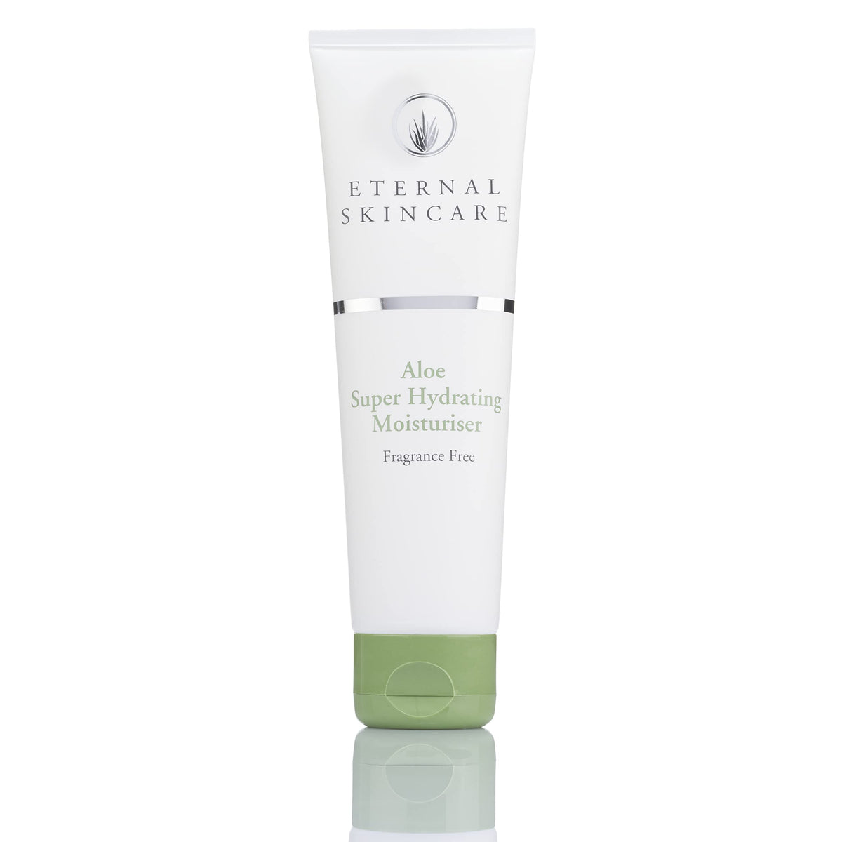 Eternal Skincare - Aloe Super Hydrating Moisturiser (100ml) Fragrance Free - Rich in Aloe Vera. For Dry and Sensitive Skin. For Body & Face. Made in UK.