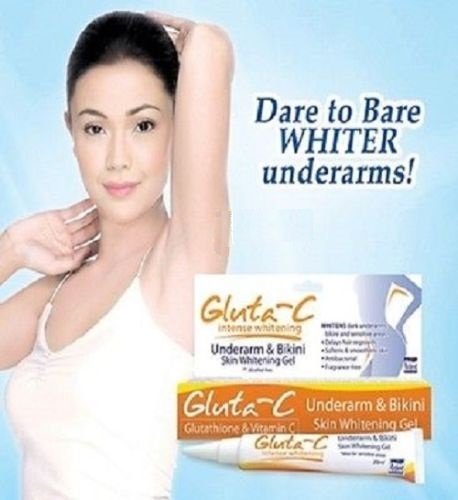 Gluta-C Underarm Bikini Intense Skin Whitening Bleaching Glutathione Gel Cream