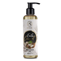 AROMATIKA trust the power of nature Coconut Massage Oil - 200ml, Jojoba, Almond, Grapeseed, Peach Kernel Oils - Aromatherapy, Relax, Good Sleep, Calming