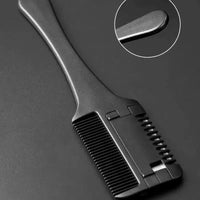 Generic Hair Razor Comb for Hair Thinning & Styling Comb | Double Sided Hairdressing Tool for Barbers and Hairdressers