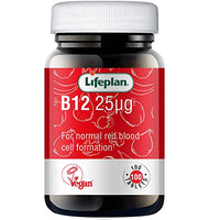 LIFEPLAN Lifeplan Vitamin B12 25 ug 100 Tablets