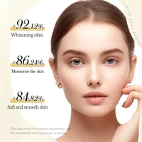 (6 Pack) 24K Gold, Hyaluronic Acid & Vitamin C Face Mask Set - Hydrating, Skin Brightening, Redness Relief, Anti-Aging Ampoule Serum Masks