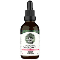 Four Leaf Farmacy Liquid Chlorophyll Drops for Water - British-Grown Chlorophyll - High Strength Chlorophyll Liquid 6000mg - Made in UK - 2 Month Supply